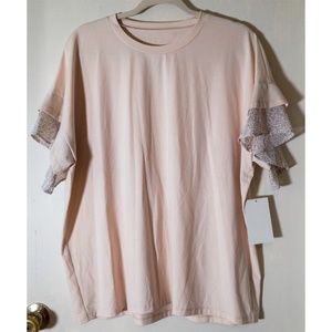 NWOT Light Pink Top